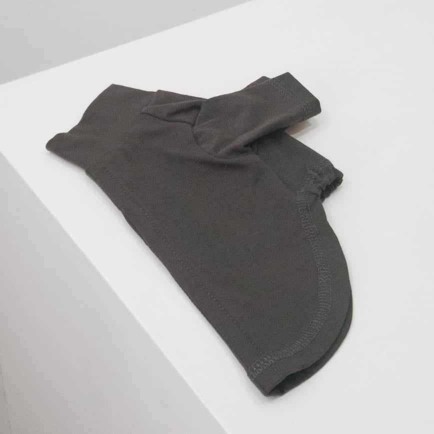 Alqo Wasi 舒適優質有機全綿T-Shirt 灰色 XS  (圖片2)