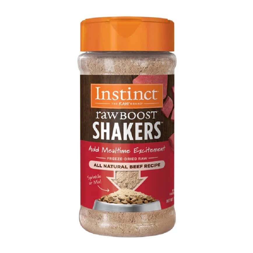 Instinct 本能 生肉shake shake粉 牛肉配方 (犬用) 5.5oz (620242) (圖片2)