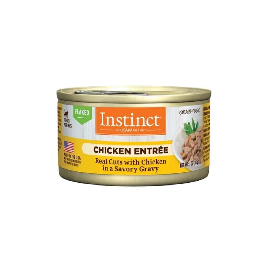 Instinct 貓罐頭 無穀物肉汁 雞肉片貓用主食罐頭 3oz (718192) (圖片2)