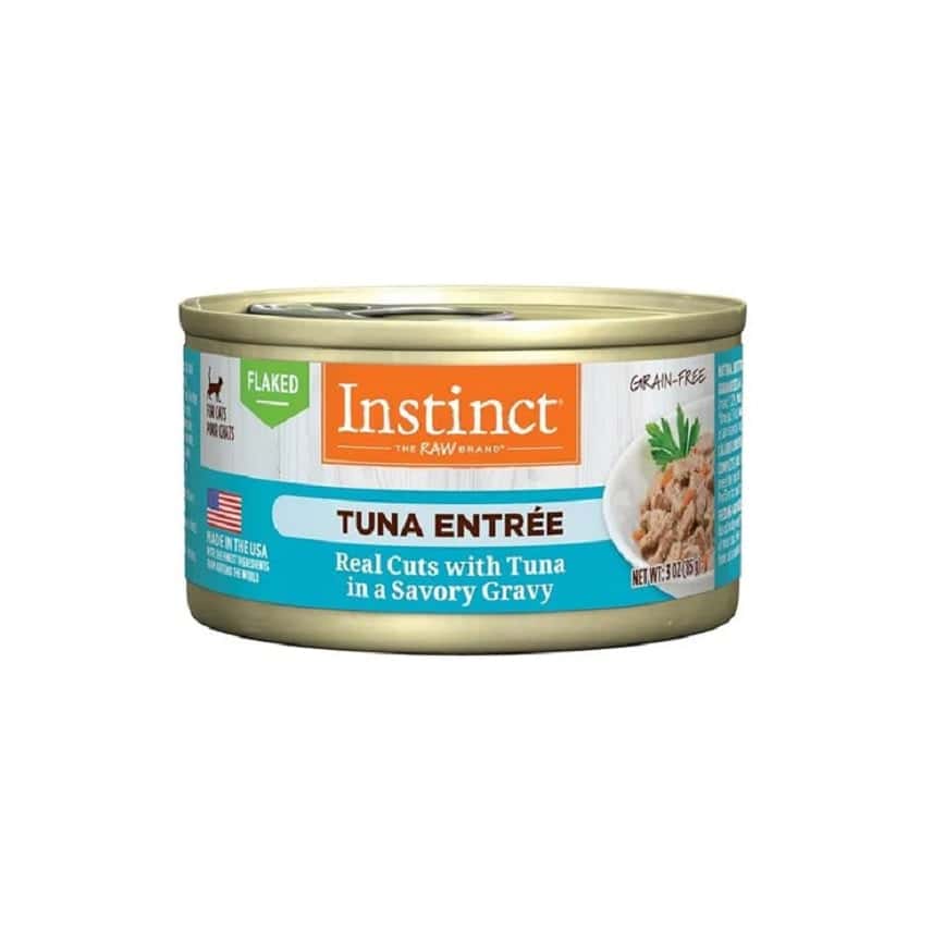 Instinct 貓罐頭 無穀物肉汁 吞拿魚片貓用主食罐頭 3oz (718208) (圖片2)