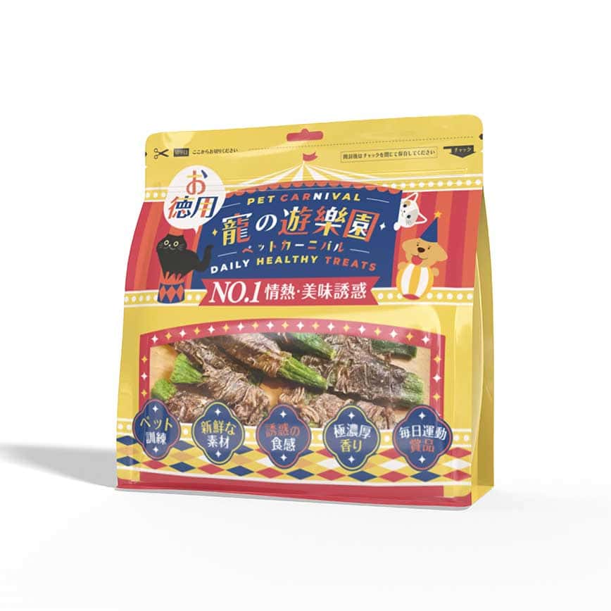 寵之遊樂園 風乾狗零食 鴨肉繞秋葵 200g (圖片2)