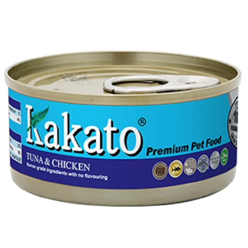 Kakato 罐頭 貓狗罐頭 吞拿魚及雞肉 Tuna with Chicken 70g (貓狗共用) (TD0708THK) (圖片2)