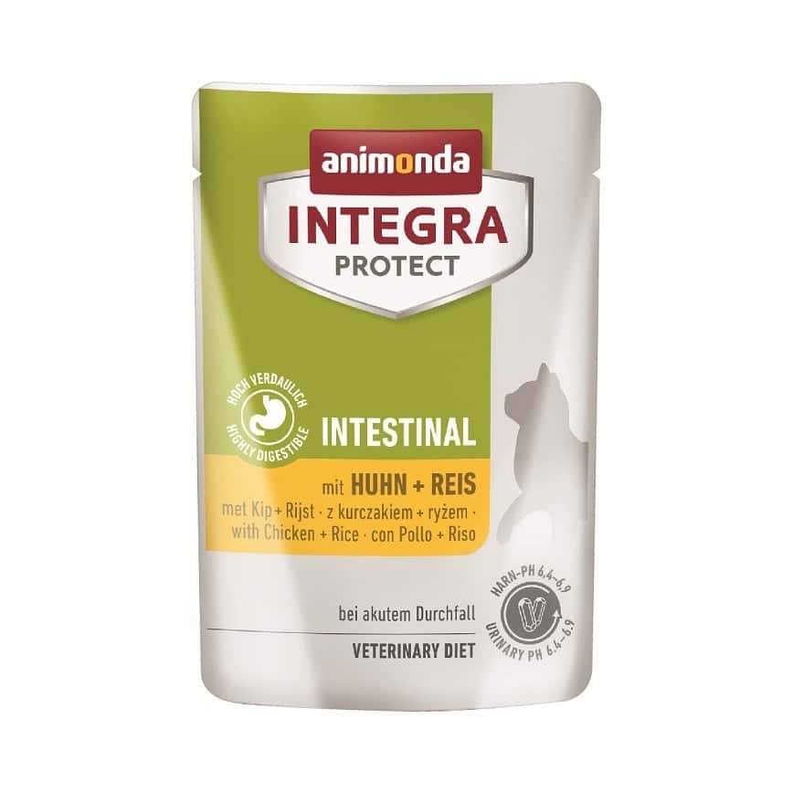 Animonda INTEGRA PROTECT 處方糧 貓濕糧 成貓腸道健康 雞肉+米配方 85g (300236060) (圖片2)