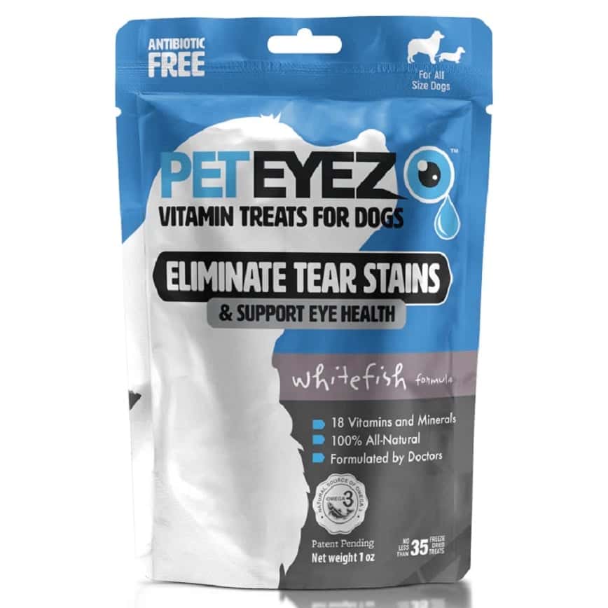 Pet Eyez 狗用小食 減淚痕保健凍乾肉 白魚味 1oz (66680) (圖片2)