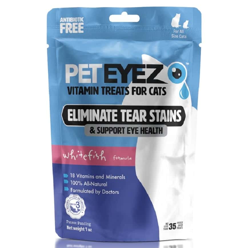 Pet Eyez 貓用小食 減淚痕保健凍乾肉 白魚味 1oz (66727) (圖片2)