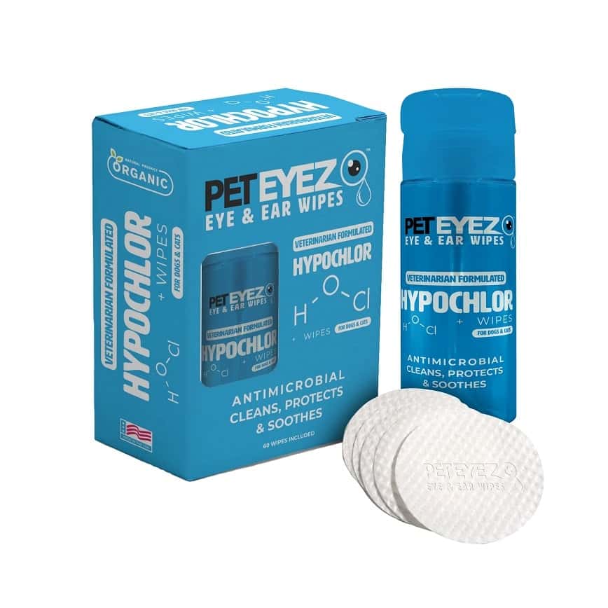 Pet Eyez 眼耳去淚痕清潔液 (附60片清潔棉) 150ml (25423) (圖片2)