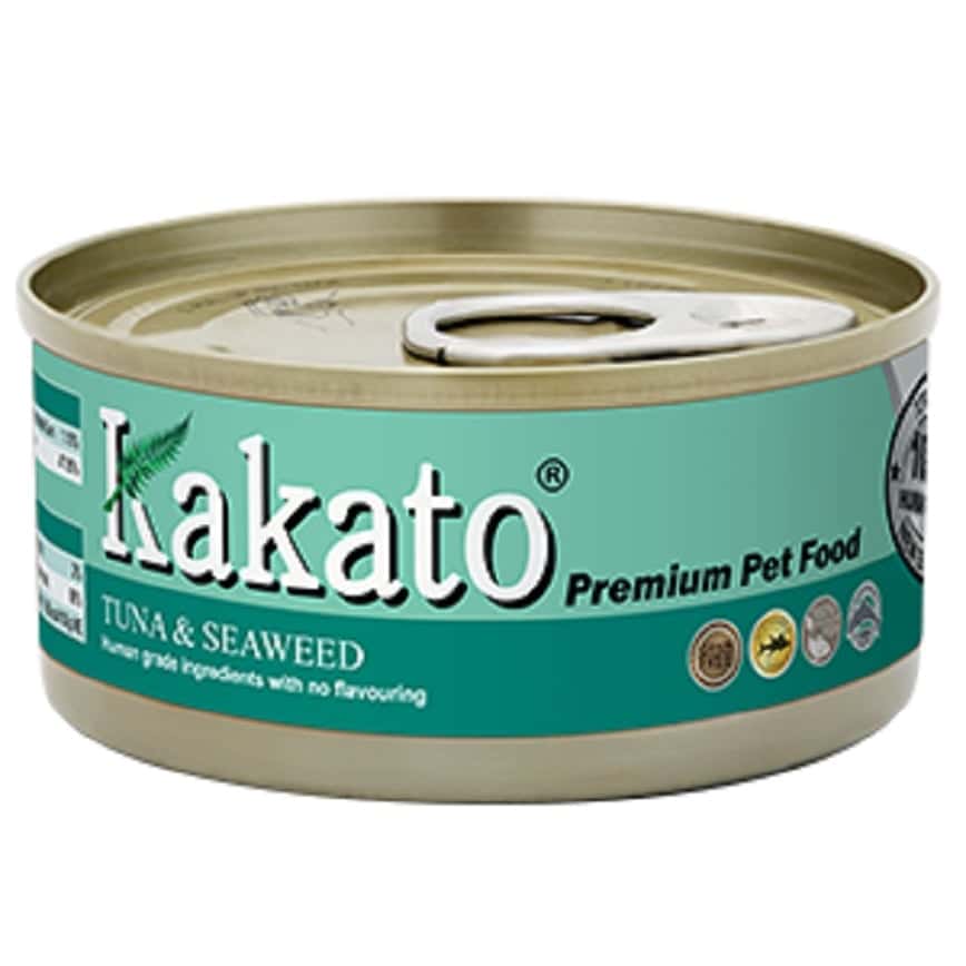 Kakato 罐頭 貓狗罐頭 吞拿魚及紫菜 70g (貓狗共用) (TD0719THK) (圖片2)