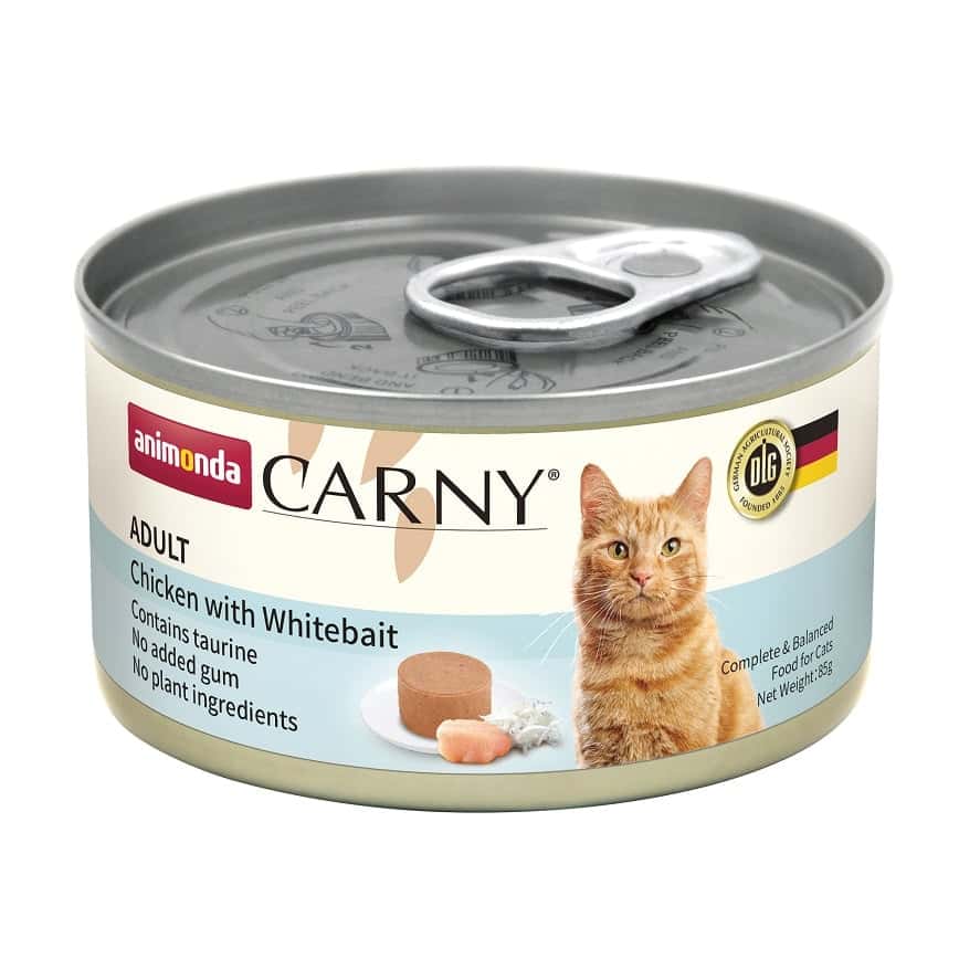 Animonda Carny 無穀物主食罐 成貓雞肉銀魚配方 85g (圖片2)