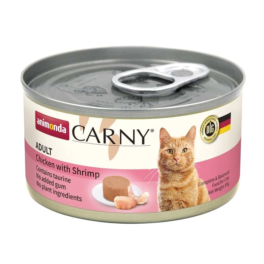 Animonda Carny 無穀物主食罐 成貓雞肉蝦配方 85g (圖片2)