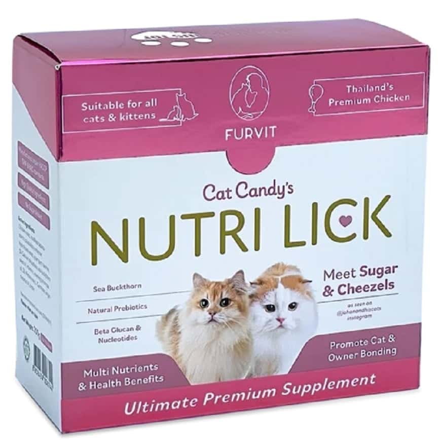 Furvit Nutri Lick 功能性唧唧醬全貓小食 泰國雞肉 5g X 40 (圖片2)