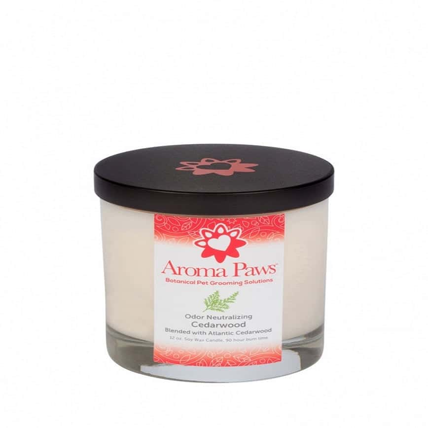 Aroma Paws 天然大豆除味香薰蠟燭 雪松木 12oz (AP202) (圖片2)