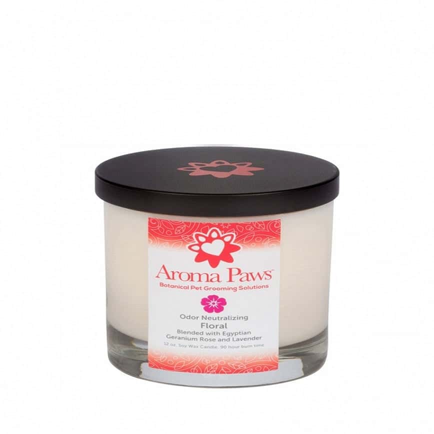 Aroma Paws 天然大豆除味香薰蠟燭 花香 12oz (AP203) (圖片2)