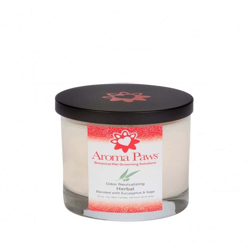 Aroma Paws 天然大豆除味香薰蠟燭 香草 12oz (AP204) (圖片2)
