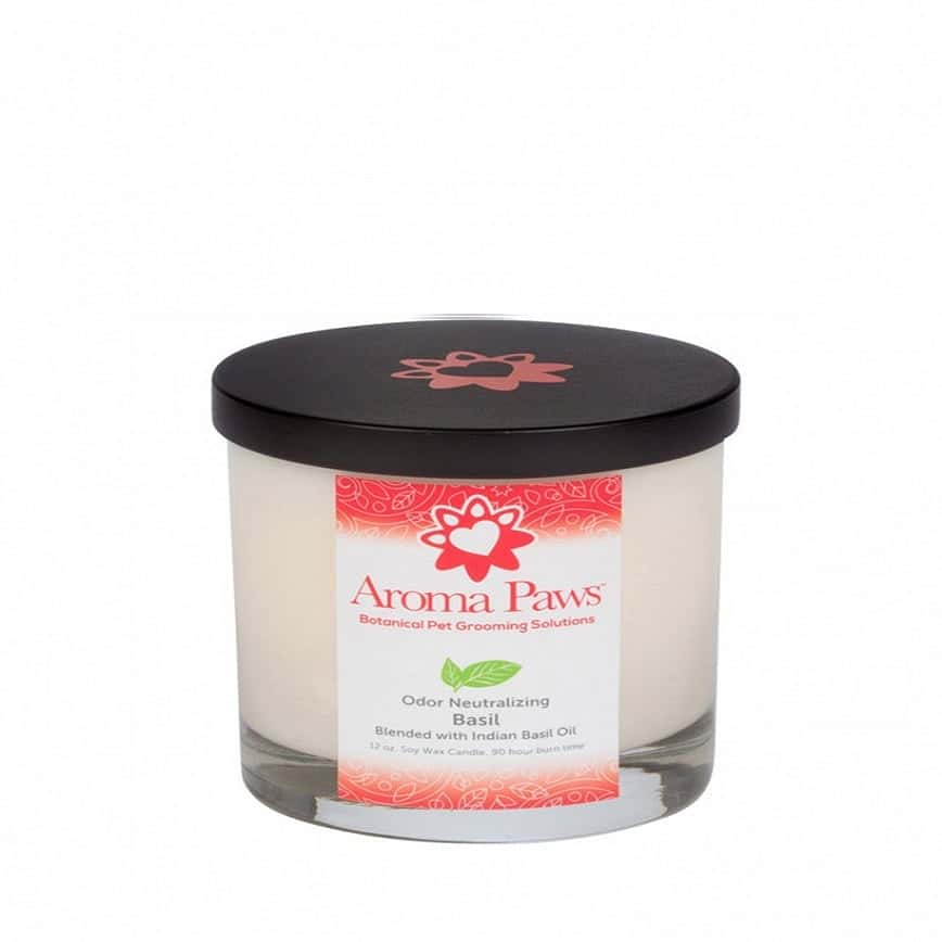 Aroma Paws 天然大豆除味香薰蠟燭 羅勒 12oz (AP205) (圖片2)