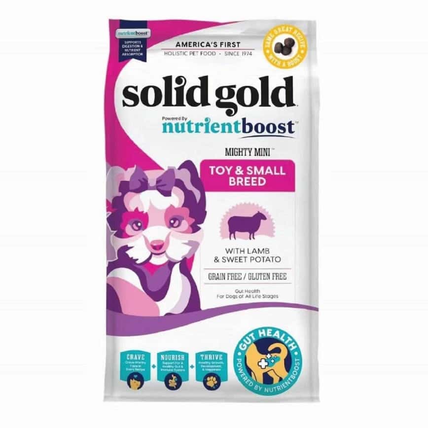 Solid Gold 素力高 狗糧 無穀物迷你犬 羊肉配方 11lb (新配方升級版) (SG730) (圖片2)