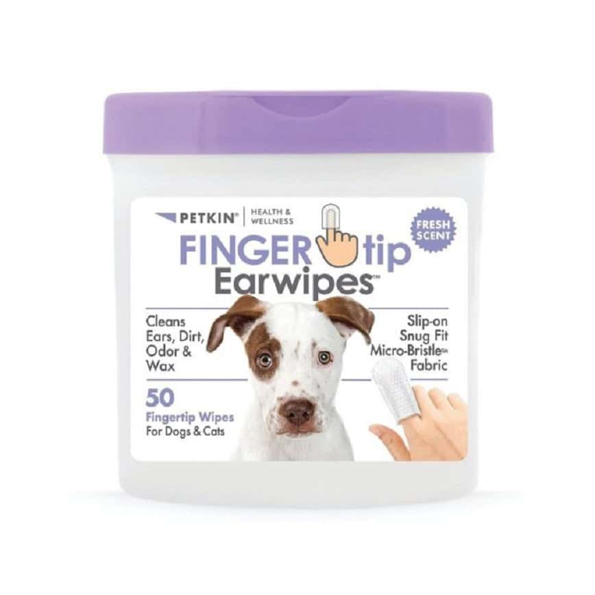 Petkin 天然蘆薈潔耳紙 指套式50片 (PN5622) (圖片2)