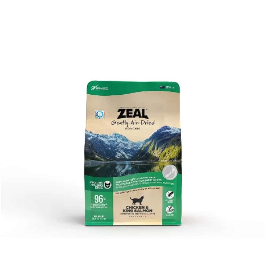 ZEAL 貓糧 風乾無穀物鮮肉糧系列 風乾雞肉+王帝三文魚 320g (NP176) (圖片2)