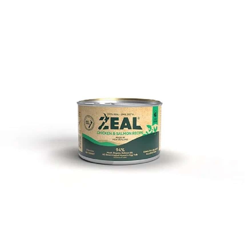 ZEAL 狗罐頭 無穀物鮮肉罐頭系列 雞+皇帝三文魚配方 170g (NP164) (圖片2)
