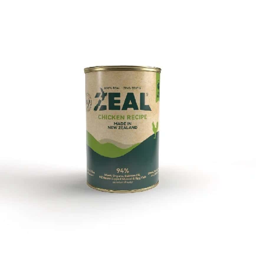 ZEAL 狗罐頭 無穀物鮮肉罐頭系列 雞肉配方 390g (NP167) (圖片2)