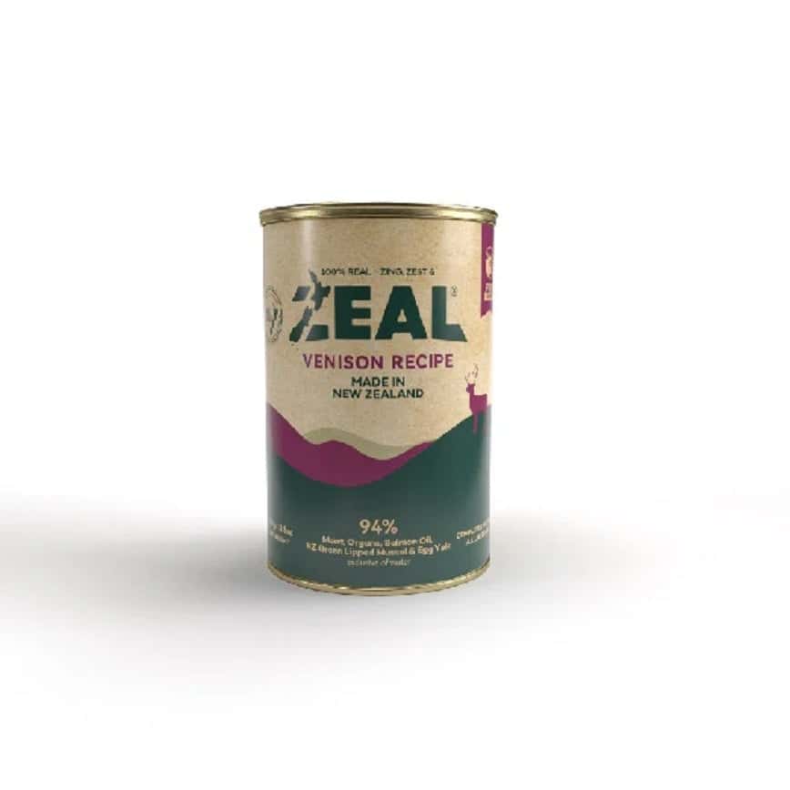 ZEAL 狗罐頭 無穀物鮮肉罐頭系列 鹿肉配方 390g (NP168) (圖片2)