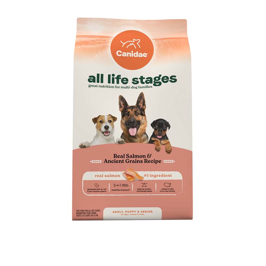 CANIDAE 咖比 狗糧 life stages 三文魚+原始穀物配方 5lb (1305K) (圖片2)