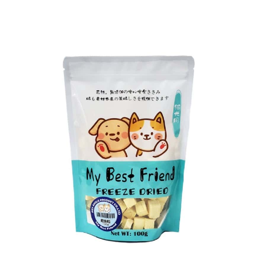 My Best Friend 脫水貓狗小食 鱈魚粒 100g (圖片2)