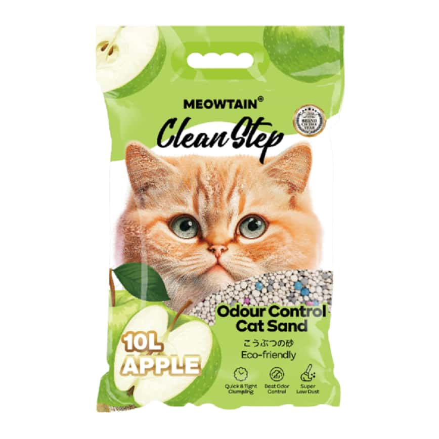 Clean Step 礦物貓砂 蘋果味 10L (圖片2)