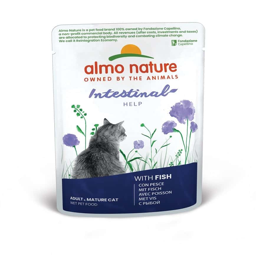 Almo Nature Intestinal Help 腸胃護理貓鮮包 鮮魚 70g (5294) (圖片2)