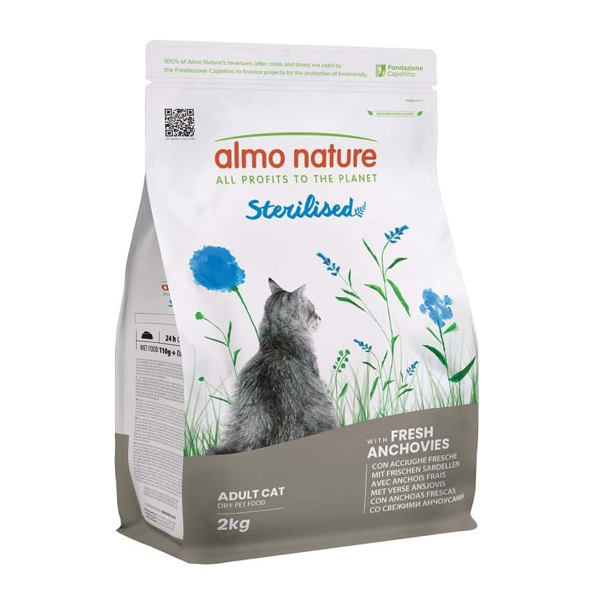 Almo Nature Holistic 貓糧 成貓糧絕育配方 新鮮鯷魚 2kg (677) (圖片2)