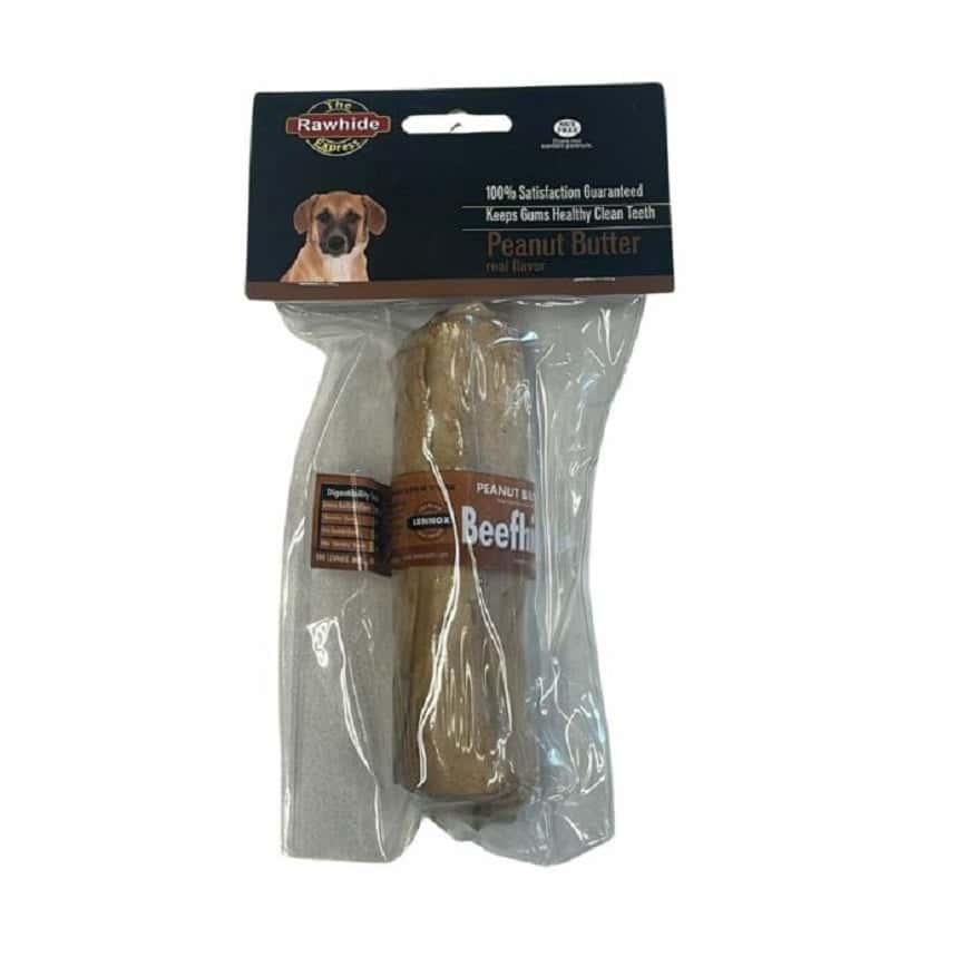 Rawhide Express 狗潔齒棒 小旋風捲 花生醬味 (小 5-6”) (SR-PB) (圖片2)