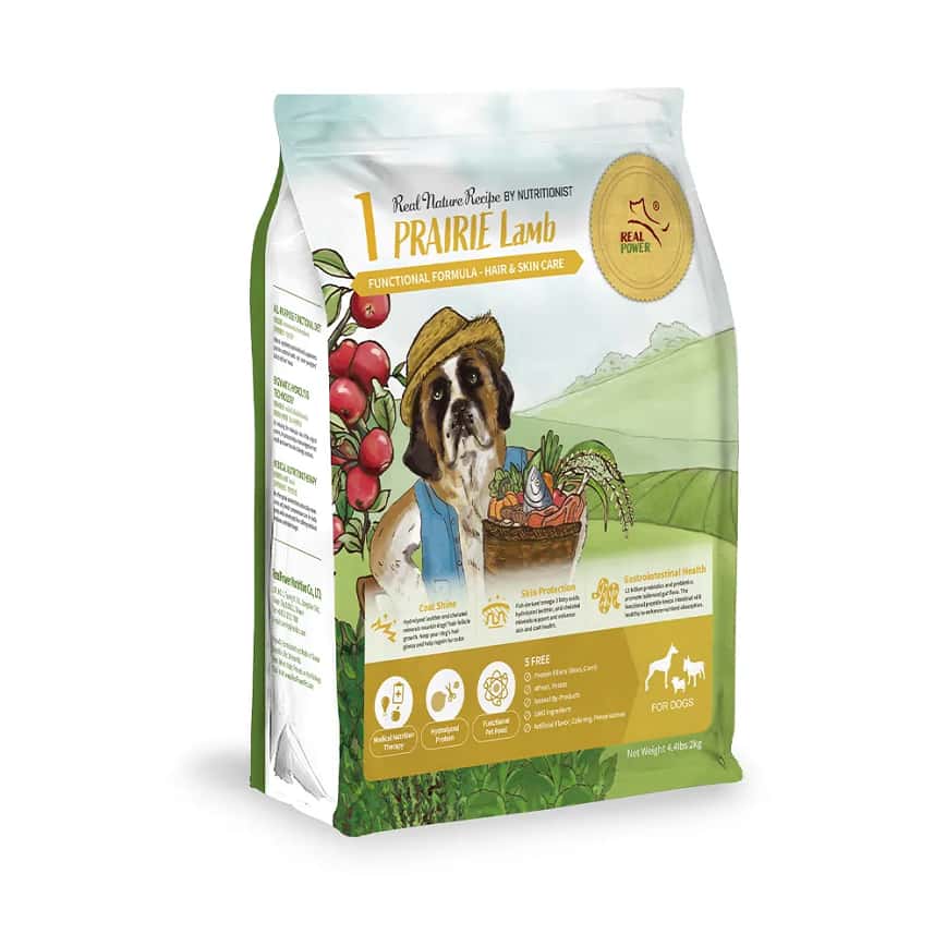 Real Power瑞威 狗糧 天然平衡犬糧 全齡犬配方 草原羊肉 10kg (NO.1) (圖片2)