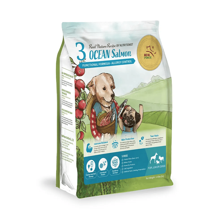 Real Power瑞威 狗糧 天然平衡犬糧 幼犬配方 海洋魚貝 4kg (NO.3) (圖片2)