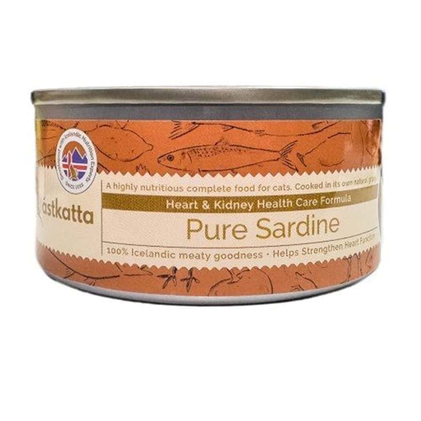 Astkatta 貓罐頭 強健心臟主食配方 純沙甸魚 170g (P00180) (圖片2)