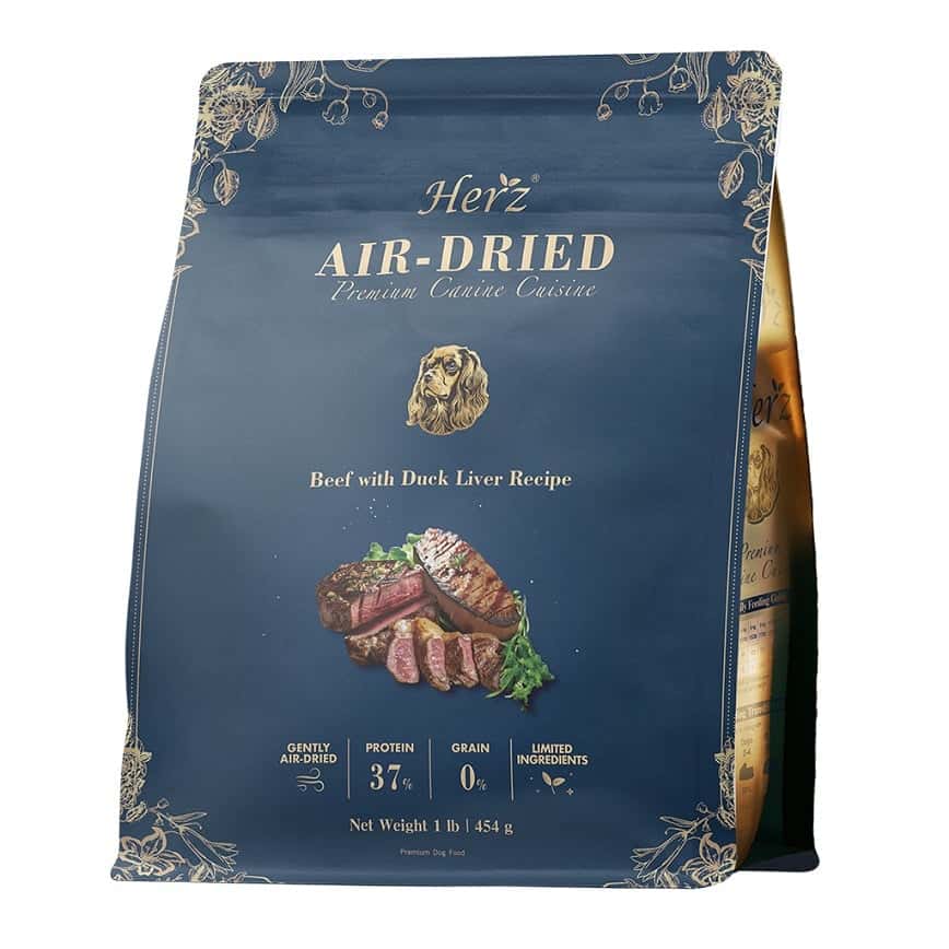 Herz赫緻 美饌頂級低溫風乾犬糧 嫩牛佐頂級鴨肝 1lb (EPD040) (圖片2)