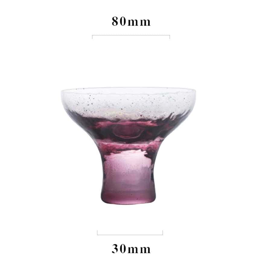 日式清酒杯 粉紅夢幻星空 高杯 1個 (圖片2)