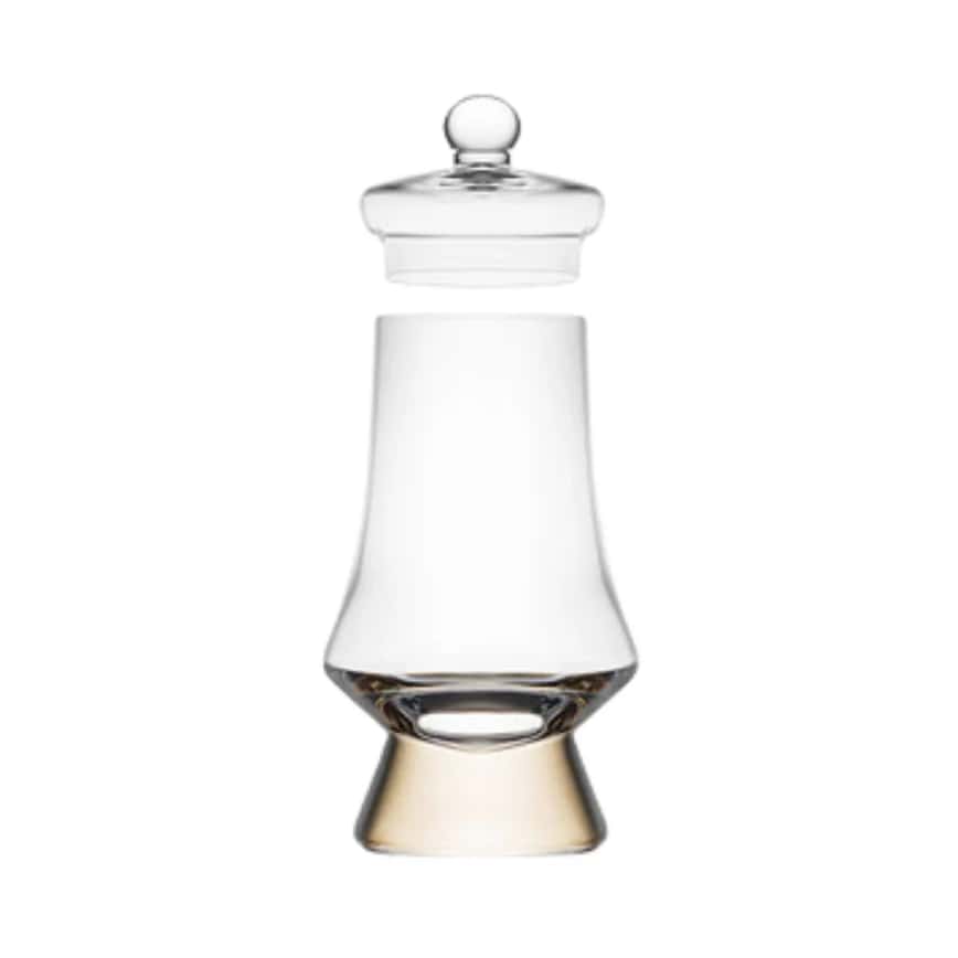 Amber Glass G501 威士忌 玻璃杯 附蓋和禮品盒 (圖片2)