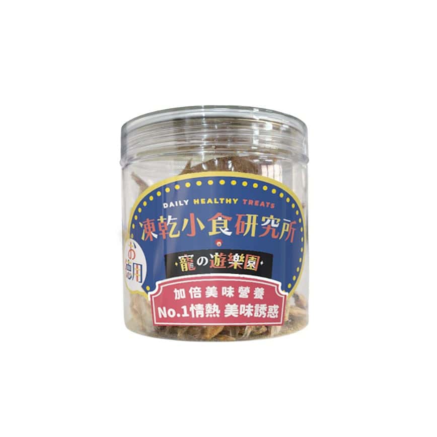 凍乾小食研究所 x 寵之遊樂園 凍乾 貓零食 狗零食 小甘魚 30g (圖片2)