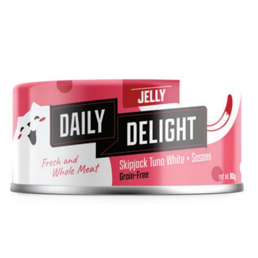 Daily Delight Jelly啫喱系列 貓罐頭 白鰹吞拿魚+雞胸肉 80g (DD54) (圖片2)