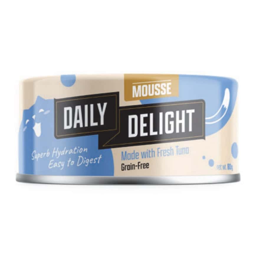 Daily Delight Mousse慕絲系列 貓罐頭 吞拿魚 80g (DD61) (圖片2)