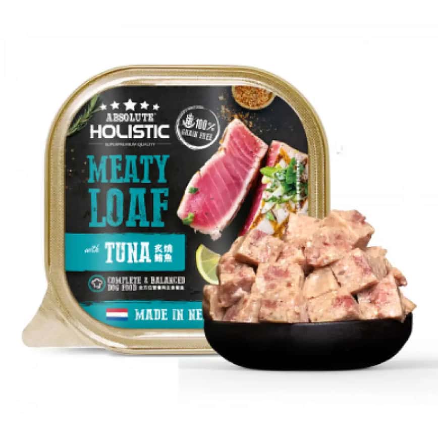 Absolute Holistic 荷式肉卷狗罐頭 全方位營養主食餐盒 炙燒鮪魚 100g (AM-5423) (圖片2)