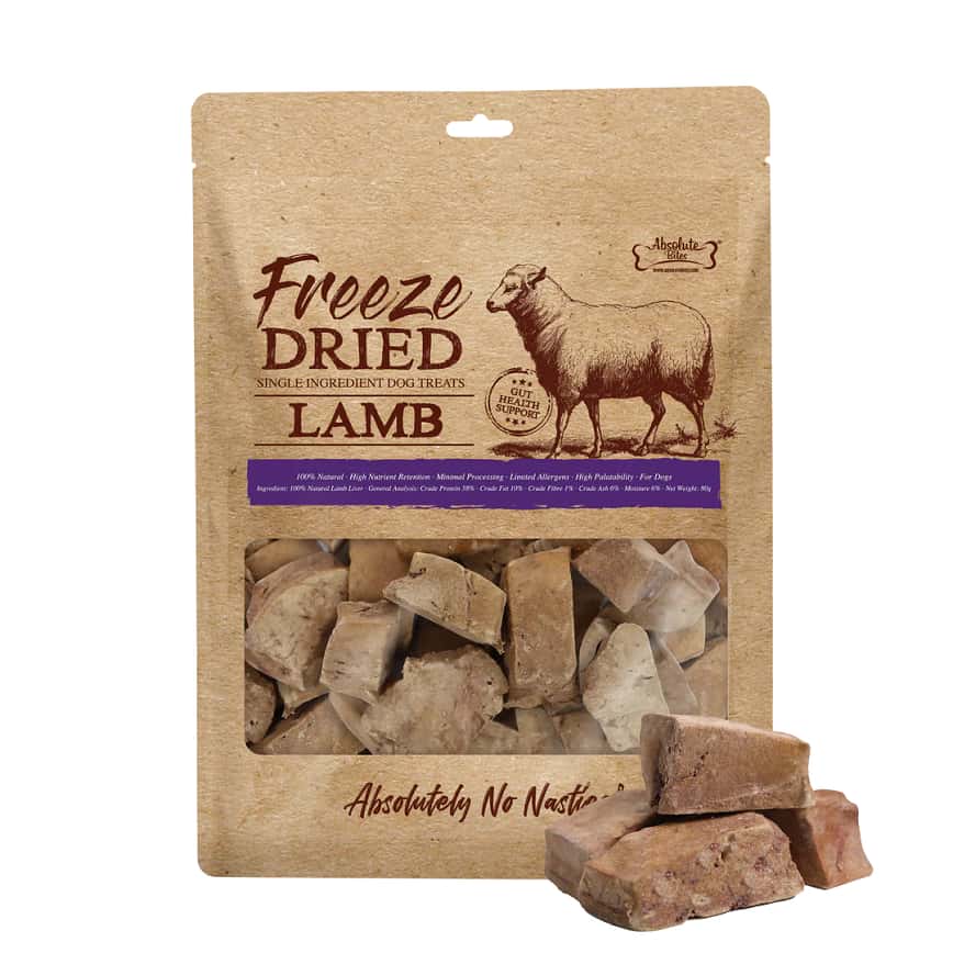 Absolute Bites 貓狗小食 凍乾羊 80g (AB-4735) (圖片2)