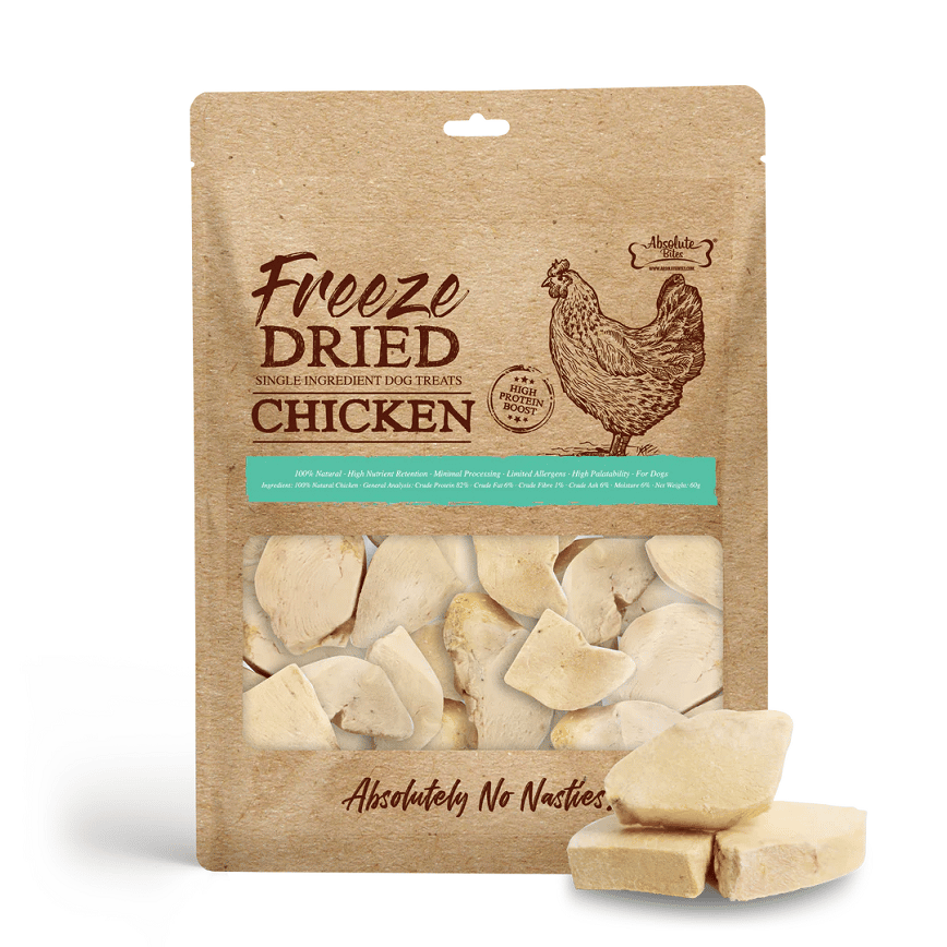 Absolute Bites 貓狗小食 凍乾雞 60g (AB-4803) (圖片2)