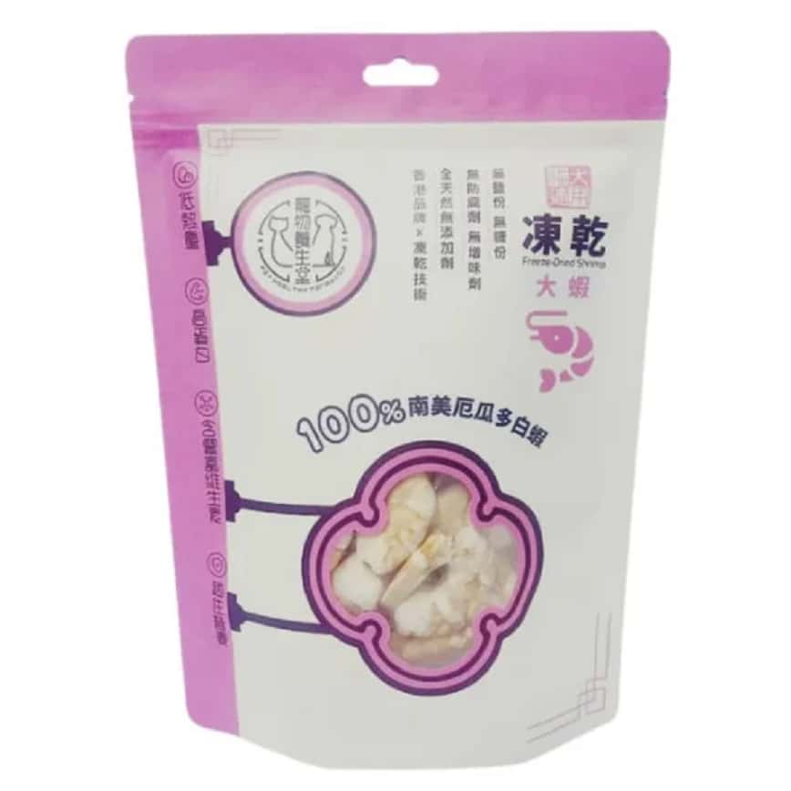 寵物養生堂 貓狗凍乾小食 凍乾大蝦 30g (FD008) (圖片2)
