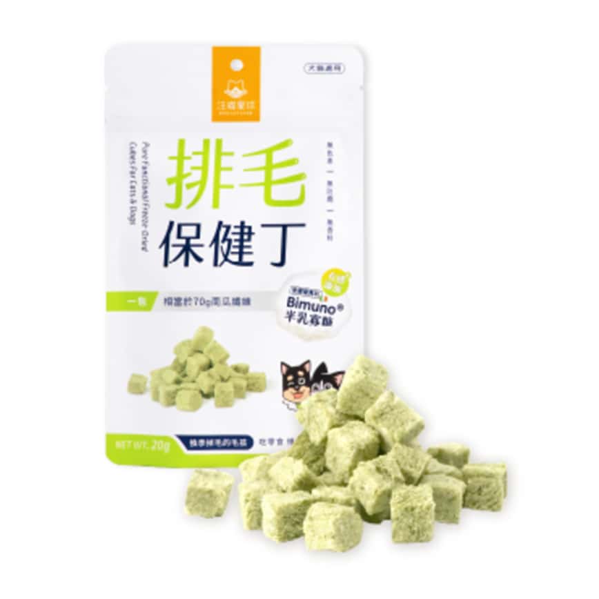 汪喵星球 dogcatstar 貓狗健康零食 機能保健丁 排毛保健丁 18g (SN581) (圖片2)