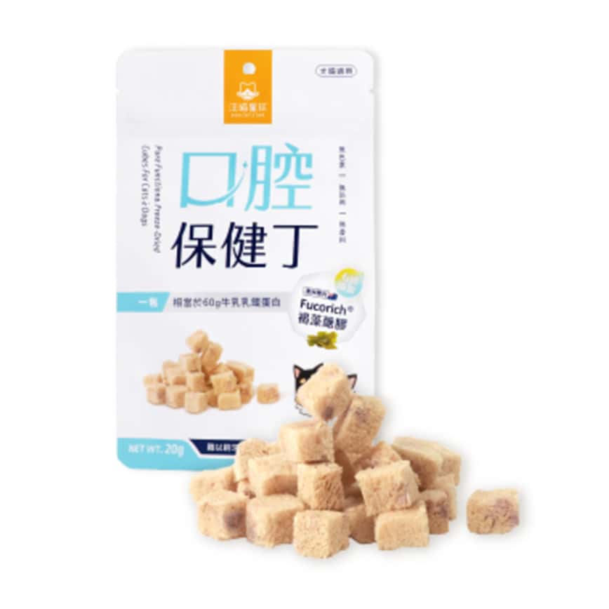 汪喵星球 dogcatstar 貓狗健康零食 機能保健丁 口腔保健丁 14g (SN583) (圖片2)