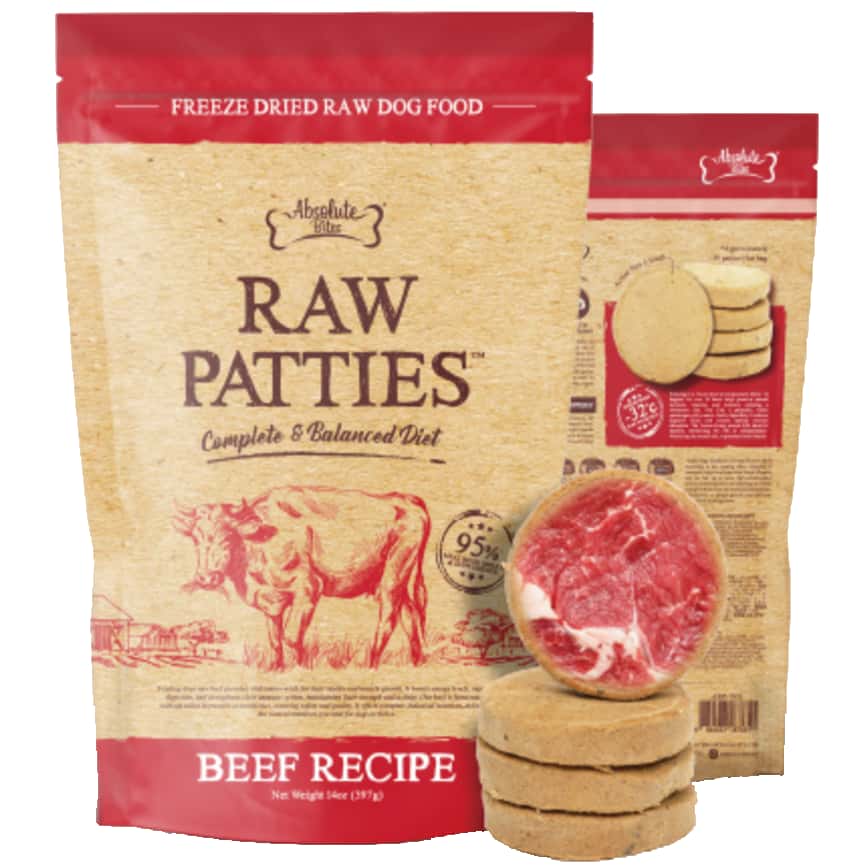 Absolute Bites 狗糧 凍乾鮮肉肉餅 牛肉 397g (ARP-7651) (圖片2)
