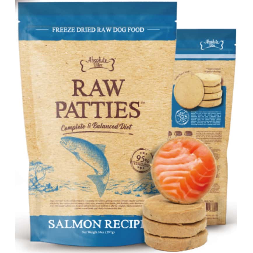 Absolute Bites 狗糧 凍乾鮮肉肉餅 三文魚 397g (ARP-7620) (圖片2)