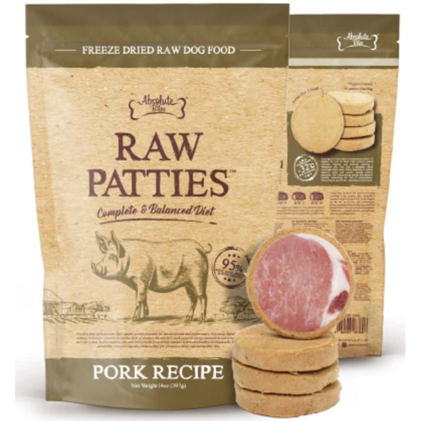 Absolute Bites 狗糧 凍乾鮮肉肉餅 豬肉 397g (ARP-7606) (圖片2)