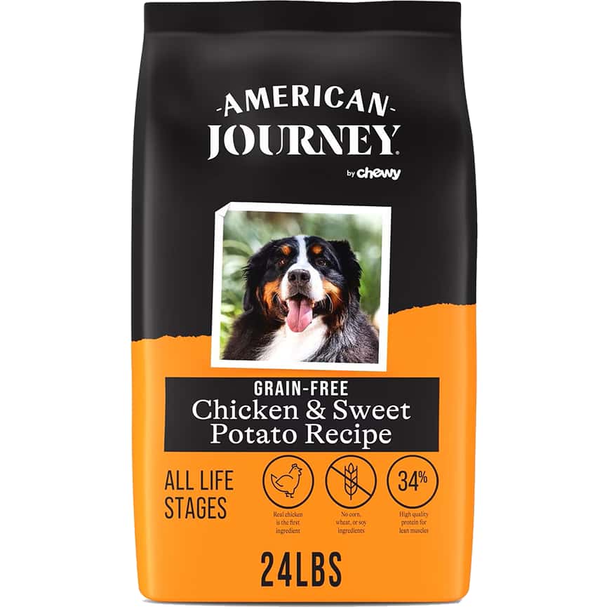 American Journey 狗糧 全犬糧 無穀物雞肉+甜薯配方 4lbs (AJDC04) (圖片2)