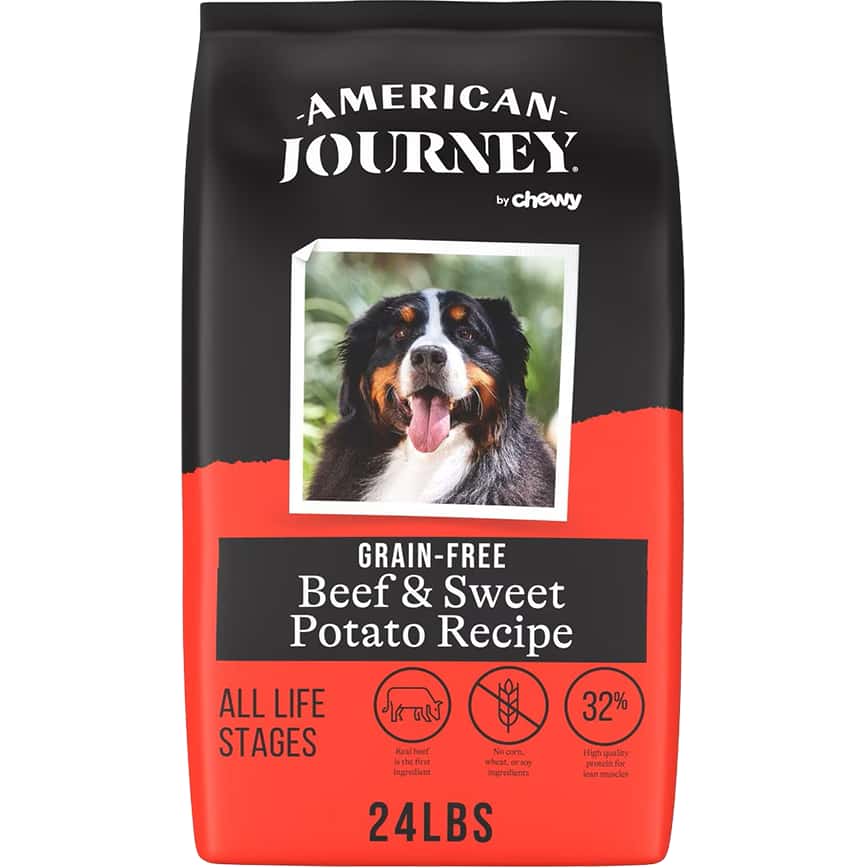 American Journey 狗糧 全犬糧 無穀物牛肉+甜薯配方 24lbs (AJDB24) (圖片2)